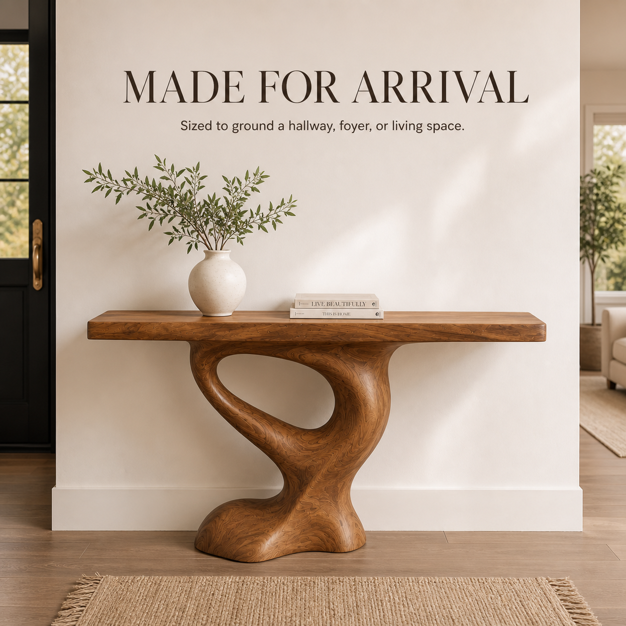 Liora Warm Walnut Console Table - Design 620 - product image 04