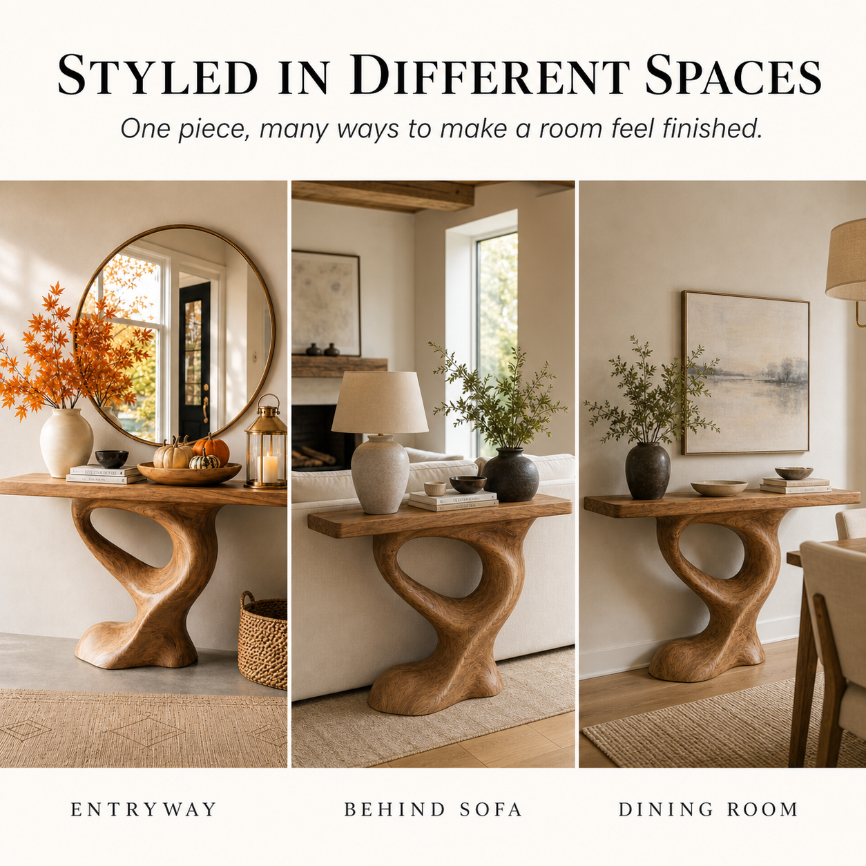 Liora Warm Walnut Console Table - Design 620 - product image 10
