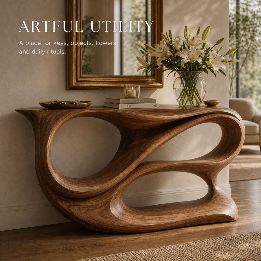 Rowan Hollow Form Console Table - Design 621 - product image 07