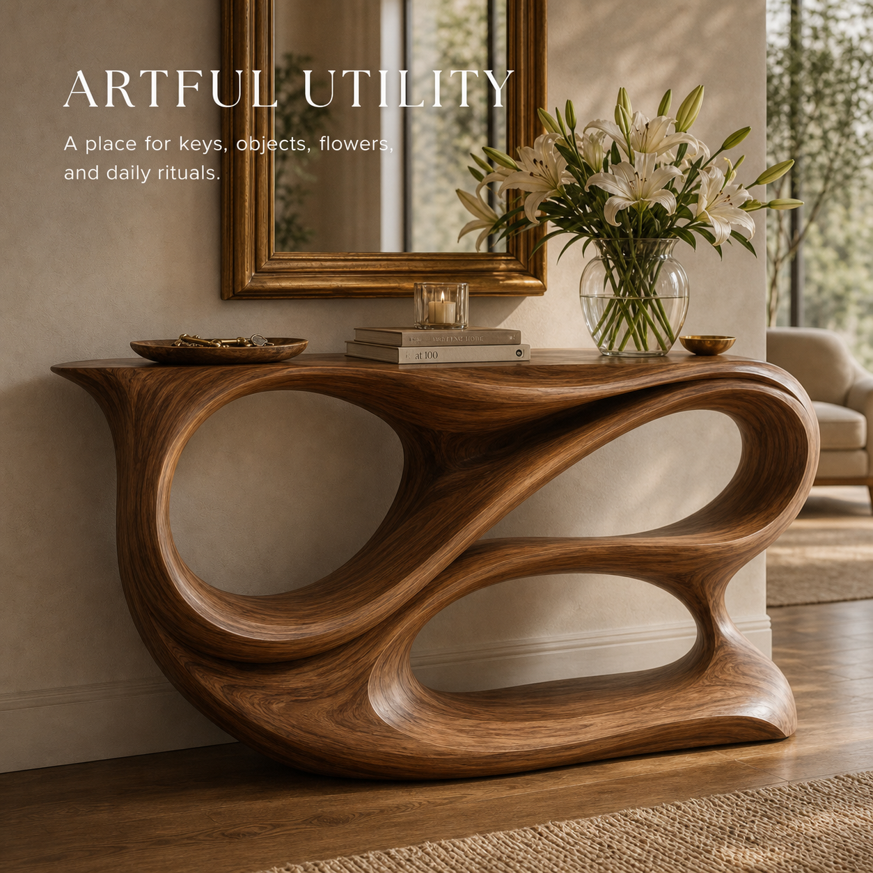 Rowan Hollow Form Console Table - Design 621 - product image 07