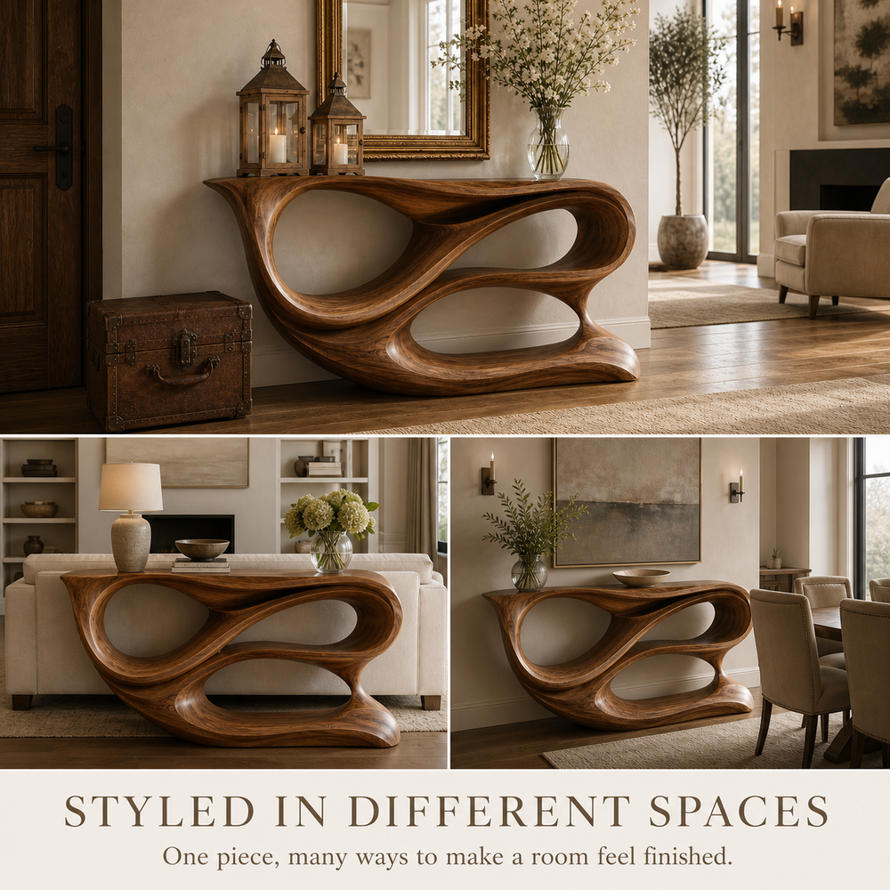 Rowan Hollow Form Console Table - Design 621 - product image 10