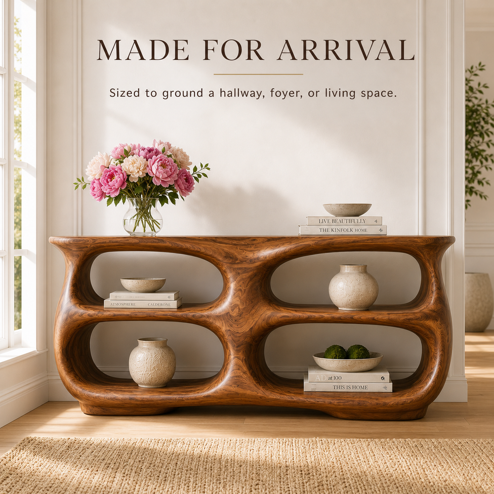 Brielle Sculpted Hall Console Table - Design 622 - product image 04