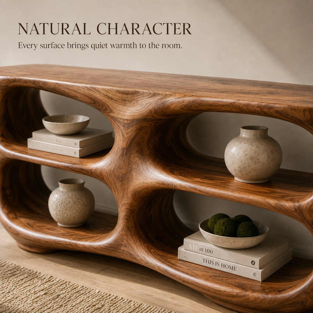Brielle Sculpted Hall Console Table - Design 622 - product image 05