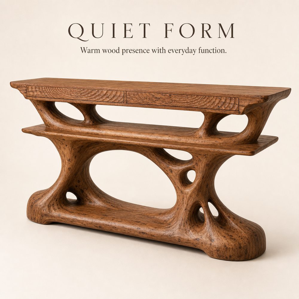 Orin Organic Modern Console Table - Design 623 - product image 03