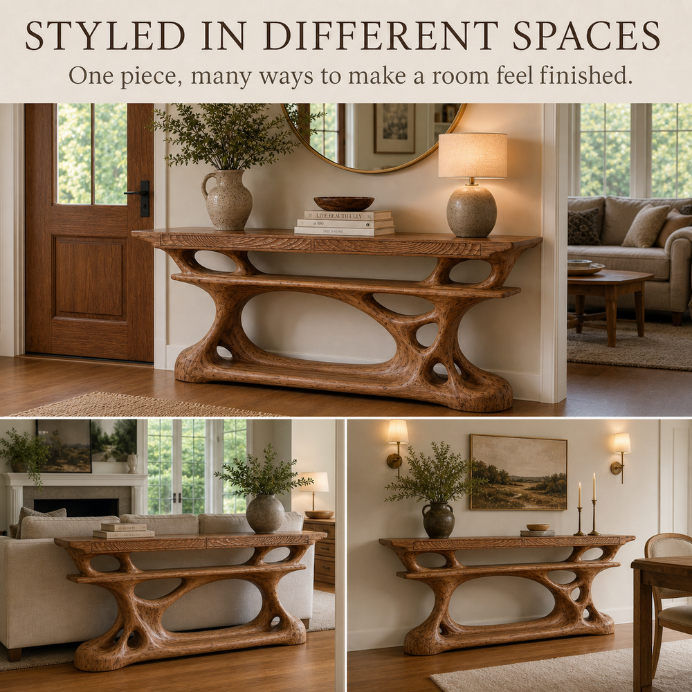 Orin Organic Modern Console Table - Design 623 - product image 10