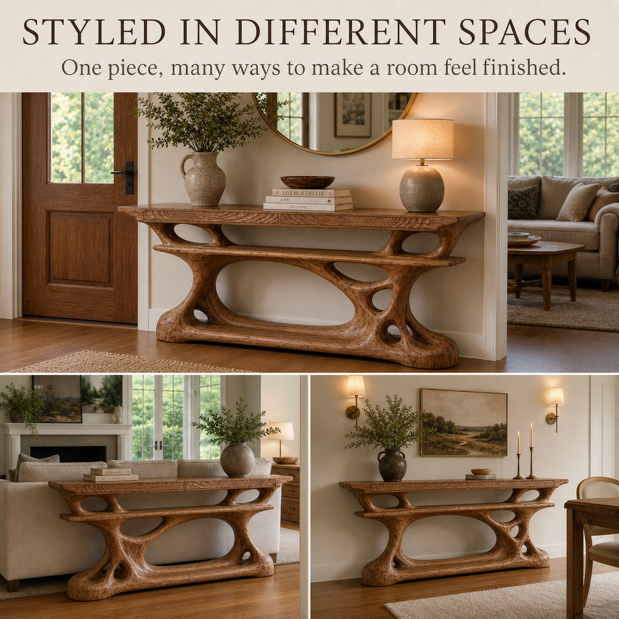 Orin Organic Modern Console Table - Design 623 - product image 10