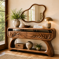 Selene Rounded Foyer Console Table - Design 624 - main view