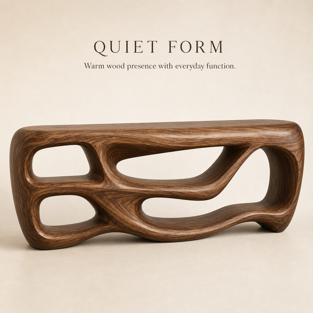Mira Flow Wood Console Table - Design 626 - product image 03