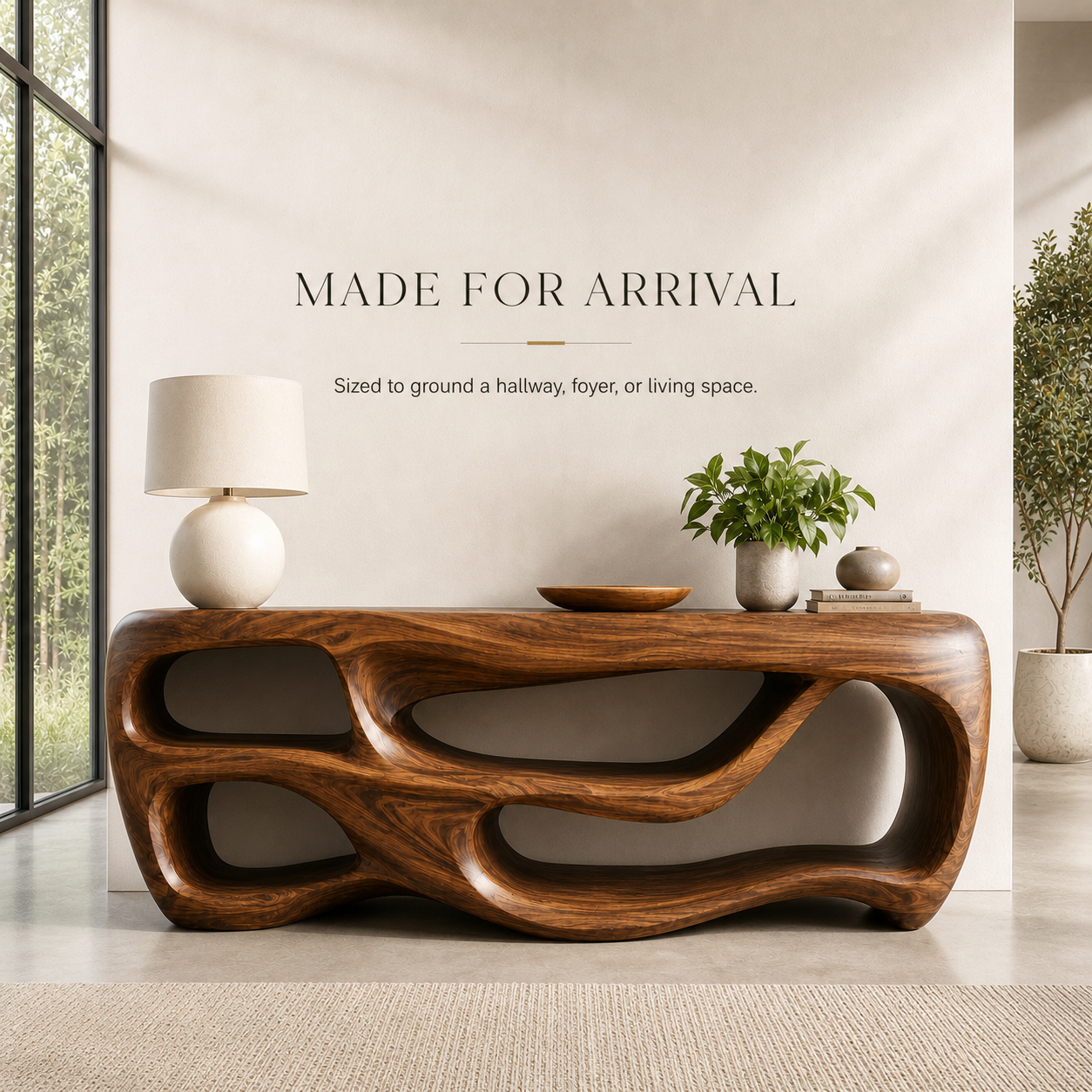 Mira Flow Wood Console Table - Design 626 - product image 04