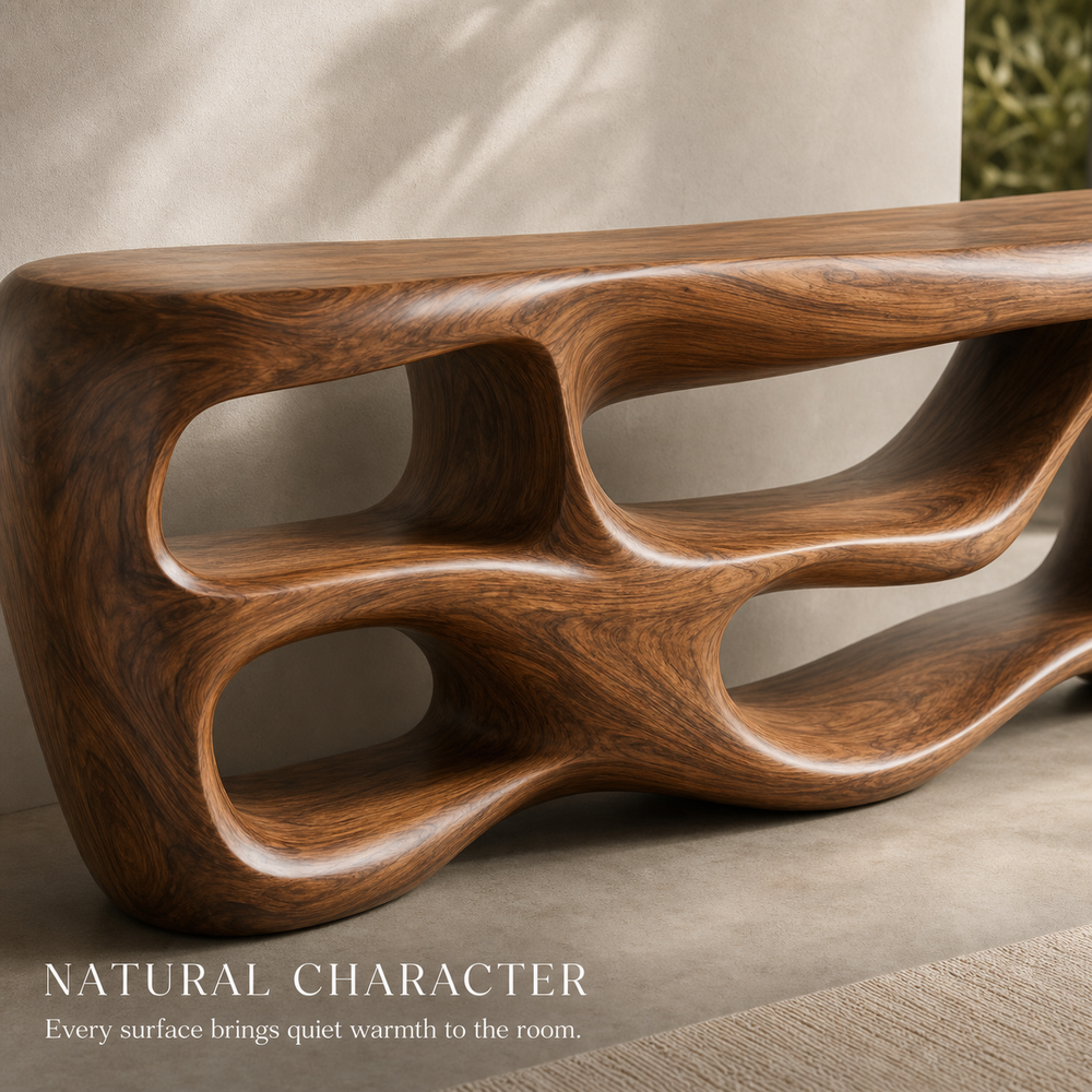 Mira Flow Wood Console Table - Design 626 - product image 05