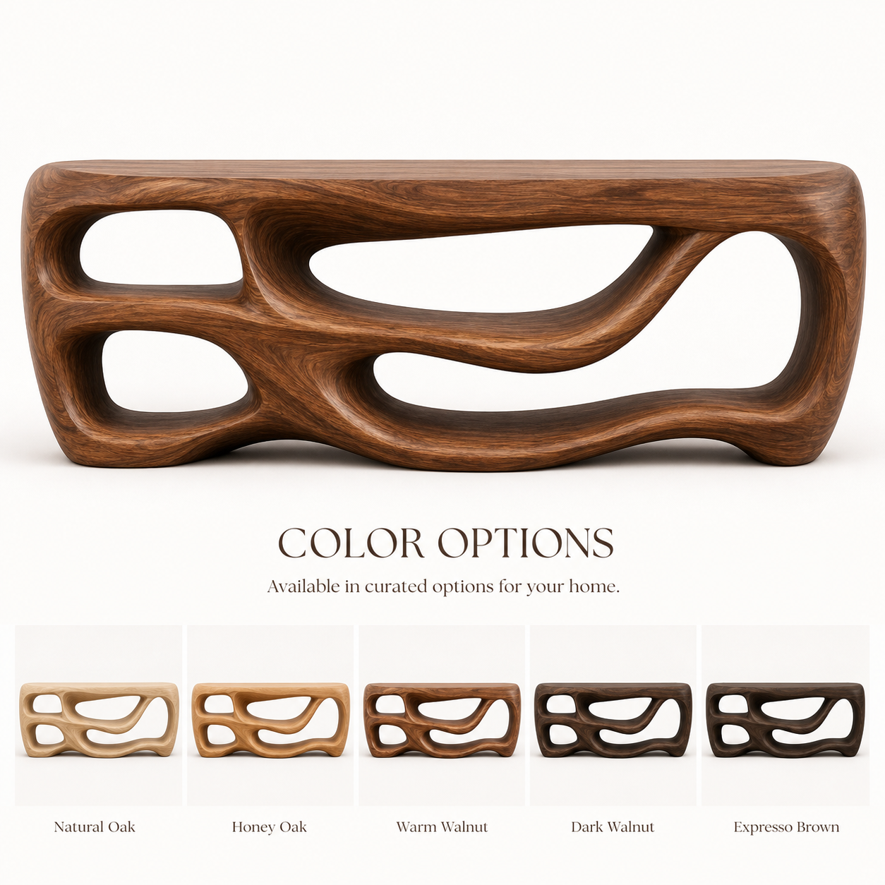 Mira Flow Wood Console Table - Design 626 - product image 11