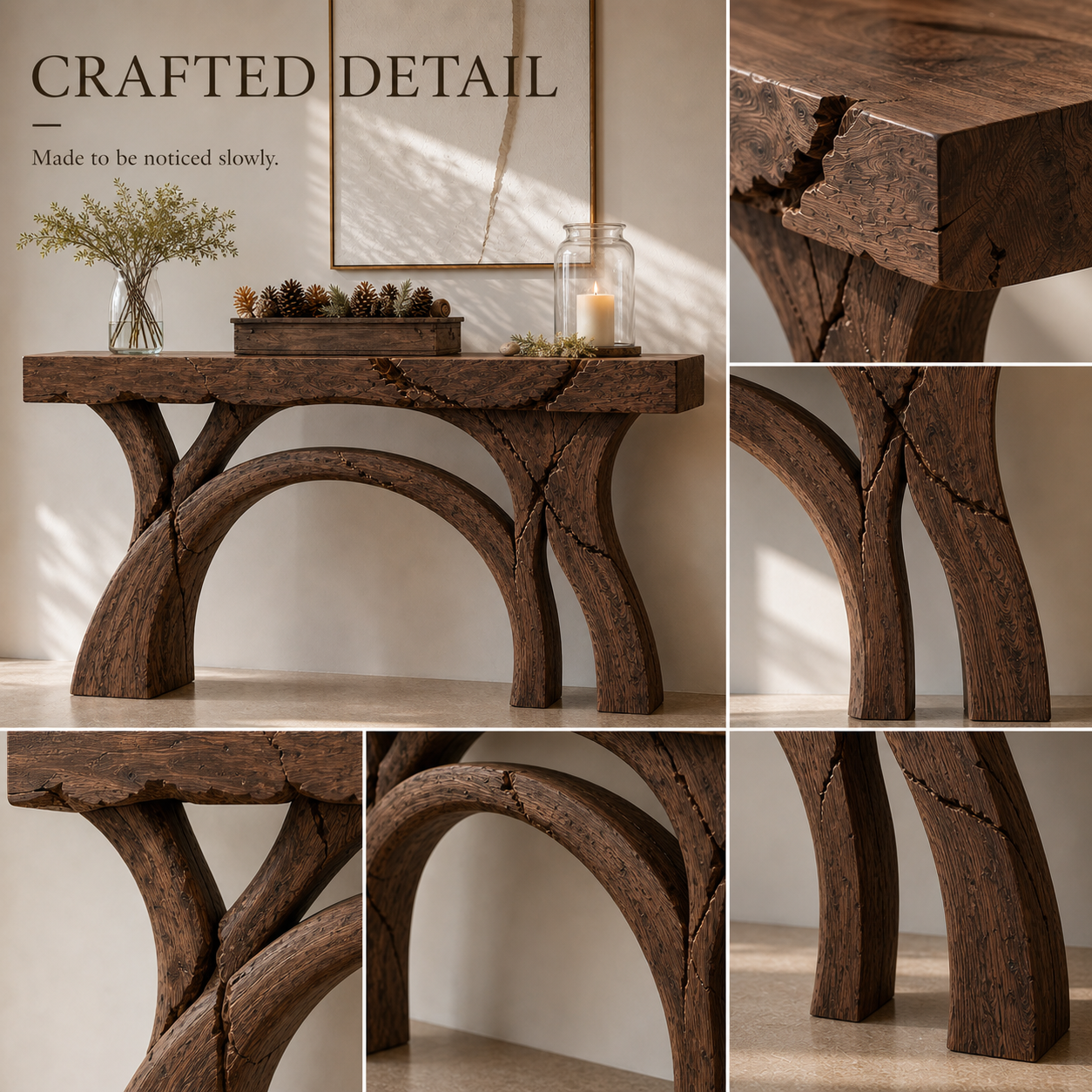 Talia Soft Edge Console Table - Design 627 - product image 06