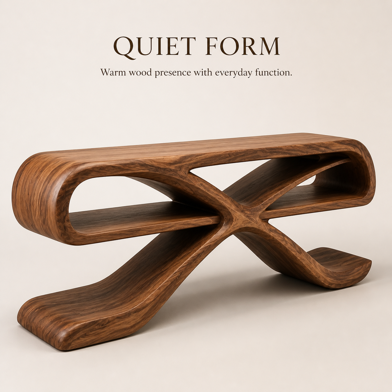 Vale Sculptural Entry Console Table - Design 628 - product image 03