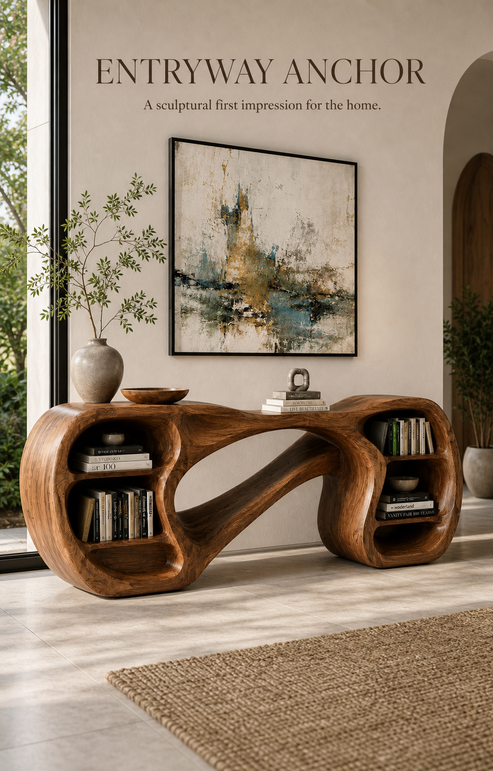 Isla Gallery Rail Console Table - Design 629 - product image 02