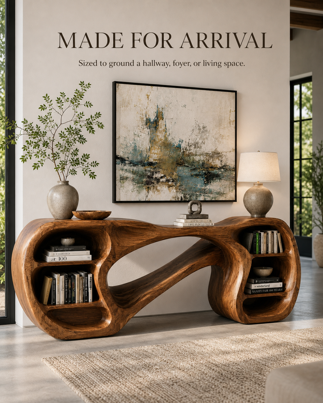 Isla Gallery Rail Console Table - Design 629 - product image 04
