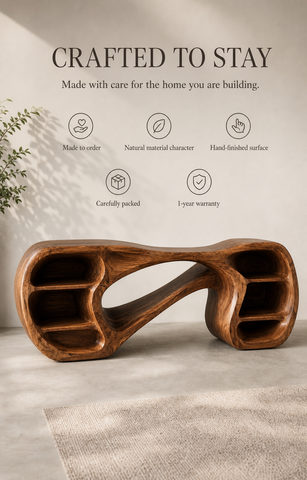 Isla Gallery Rail Console Table - Design 629 - product image 09