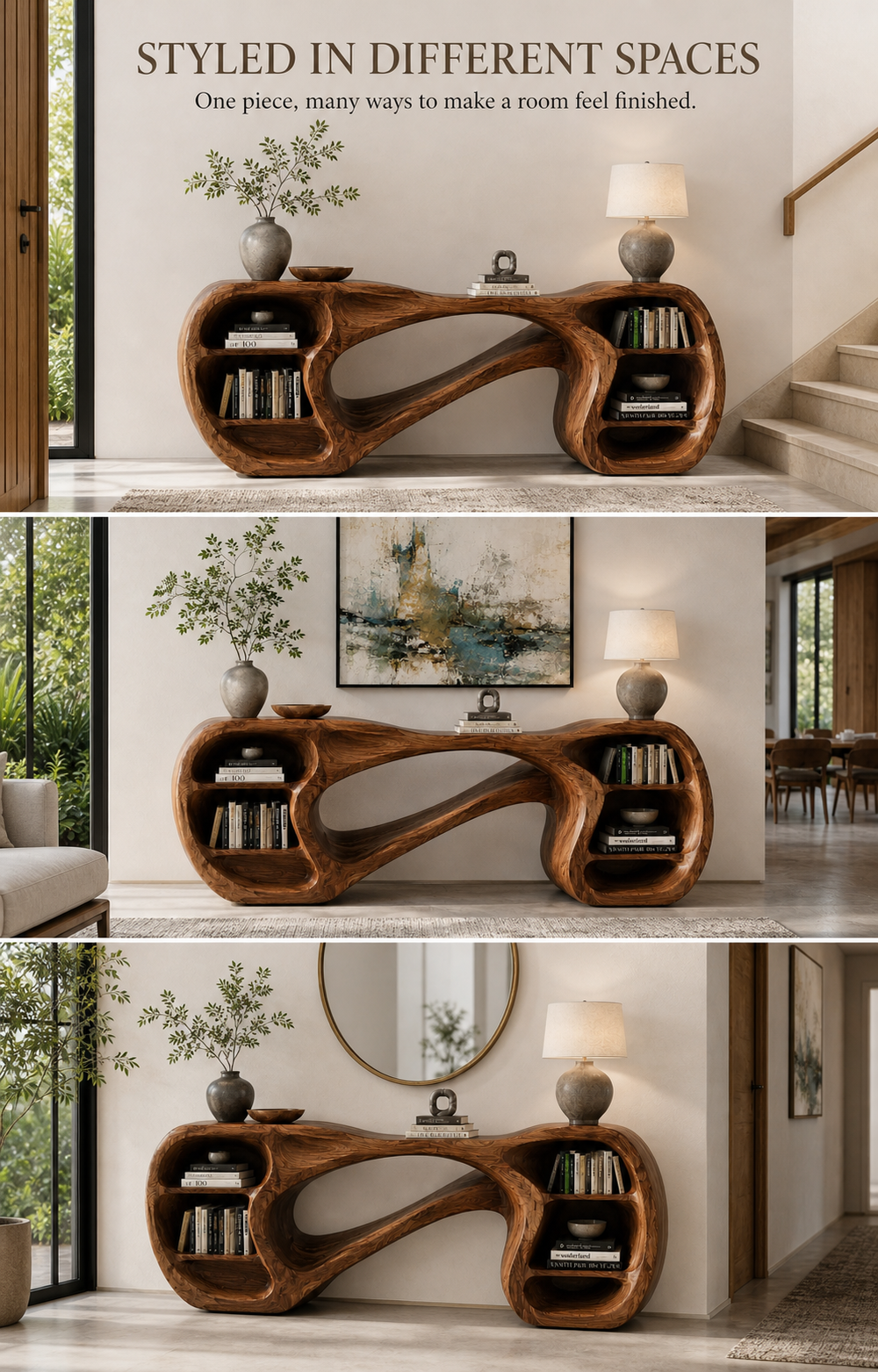Isla Gallery Rail Console Table - Design 629 - product image 10