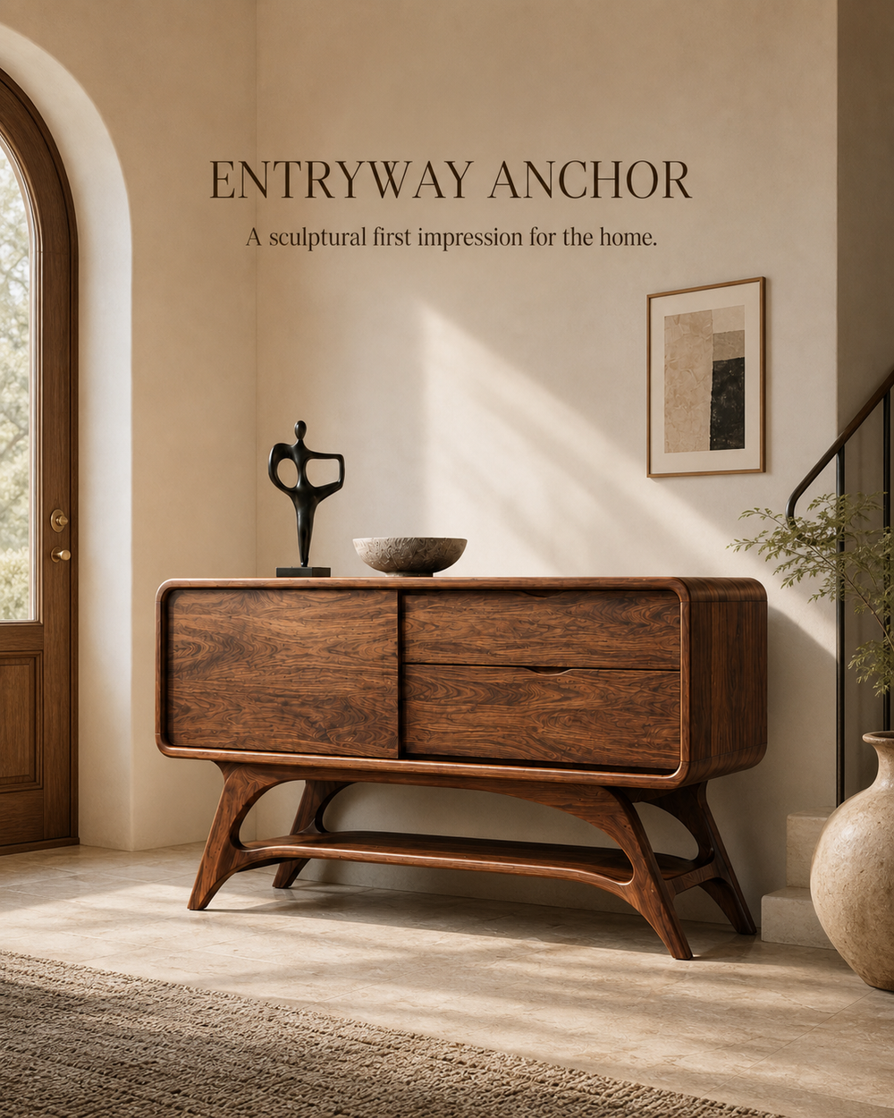 Celine Warm Modern Console Table - Design 630 - product image 02