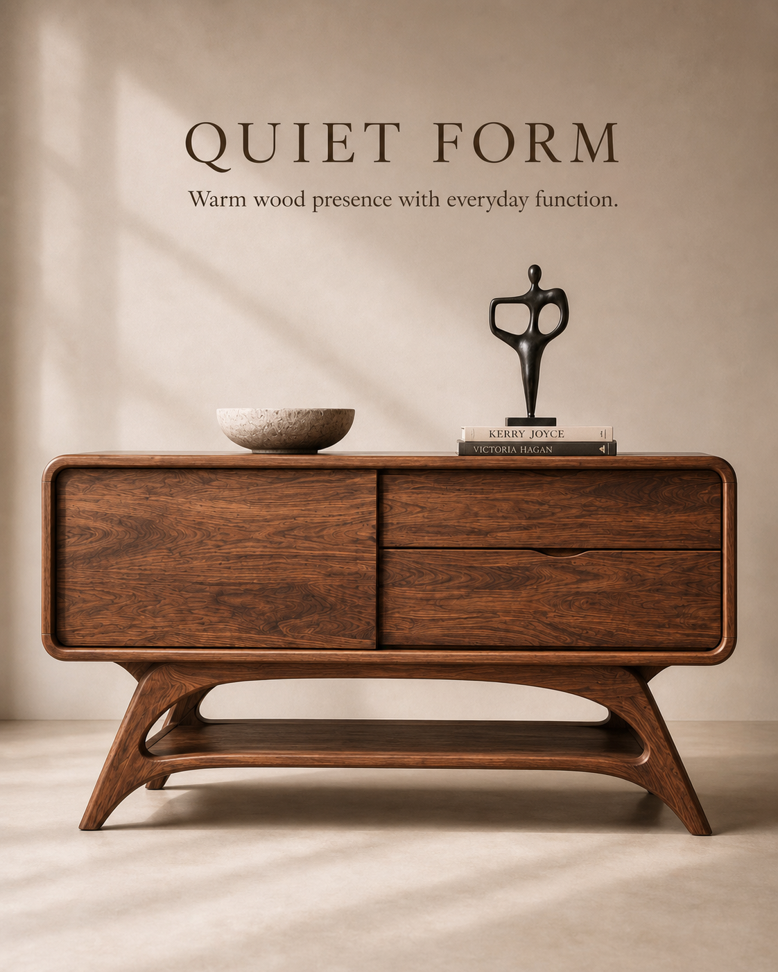 Celine Warm Modern Console Table - Design 630 - product image 03