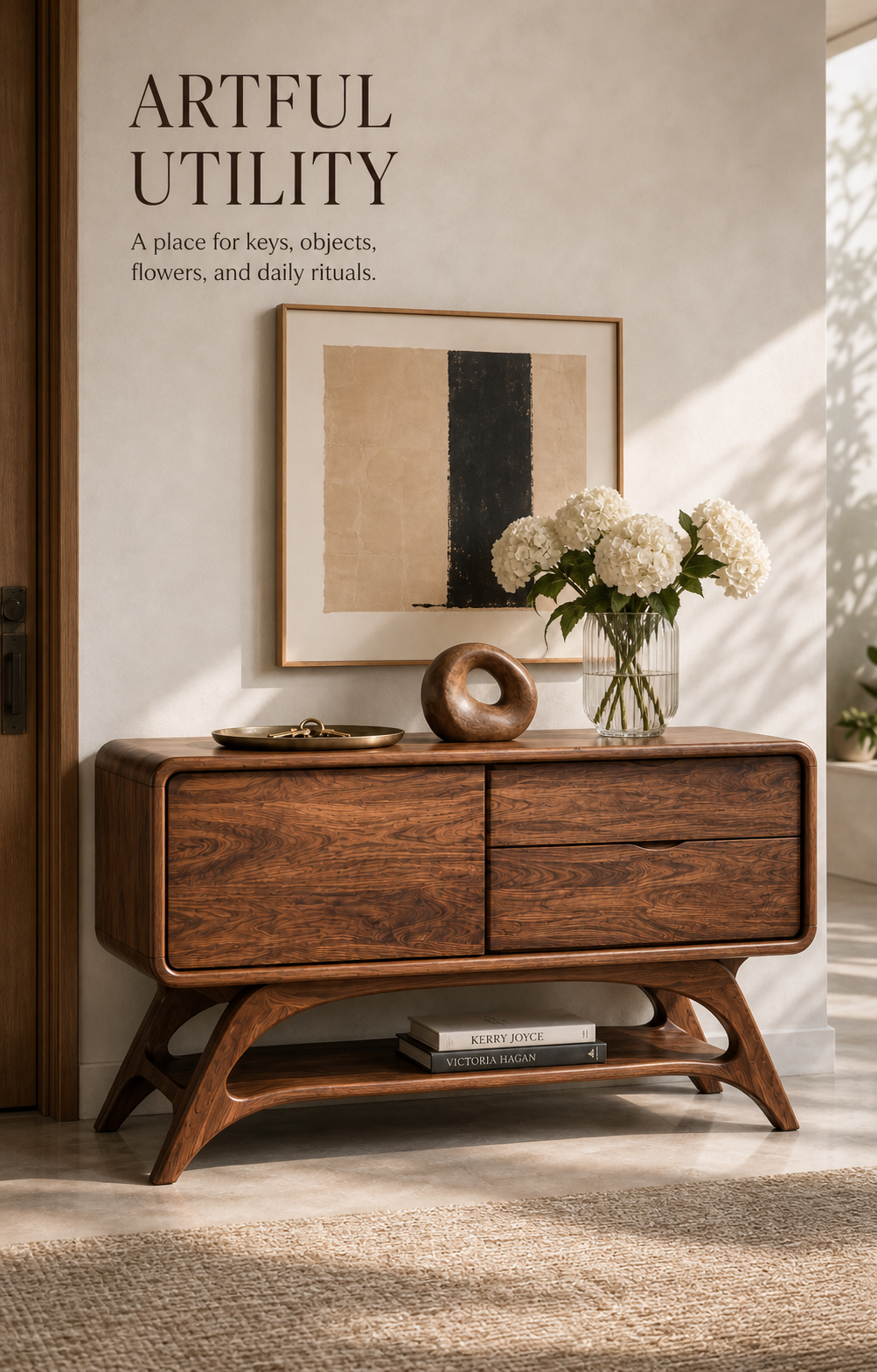 Celine Warm Modern Console Table - Design 630 - product image 07