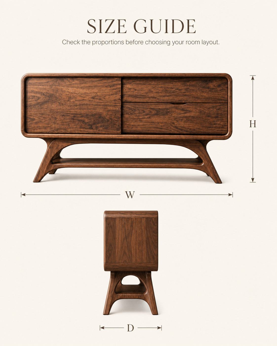 Celine Warm Modern Console Table - Design 630 - product image 08