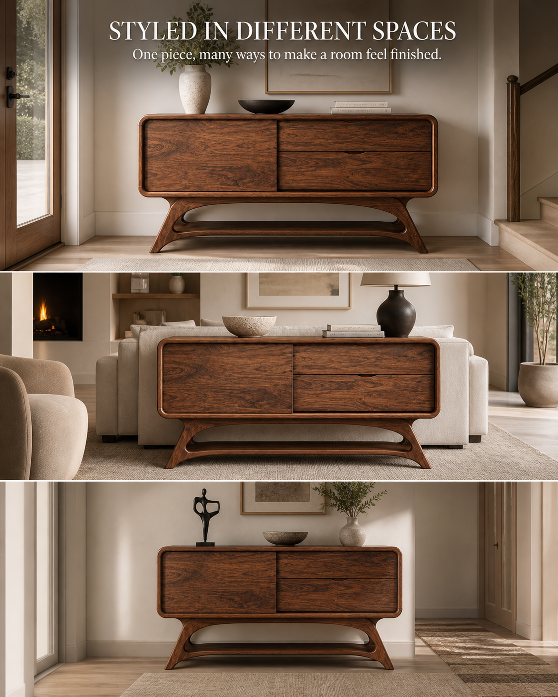 Celine Warm Modern Console Table - Design 630 - product image 10