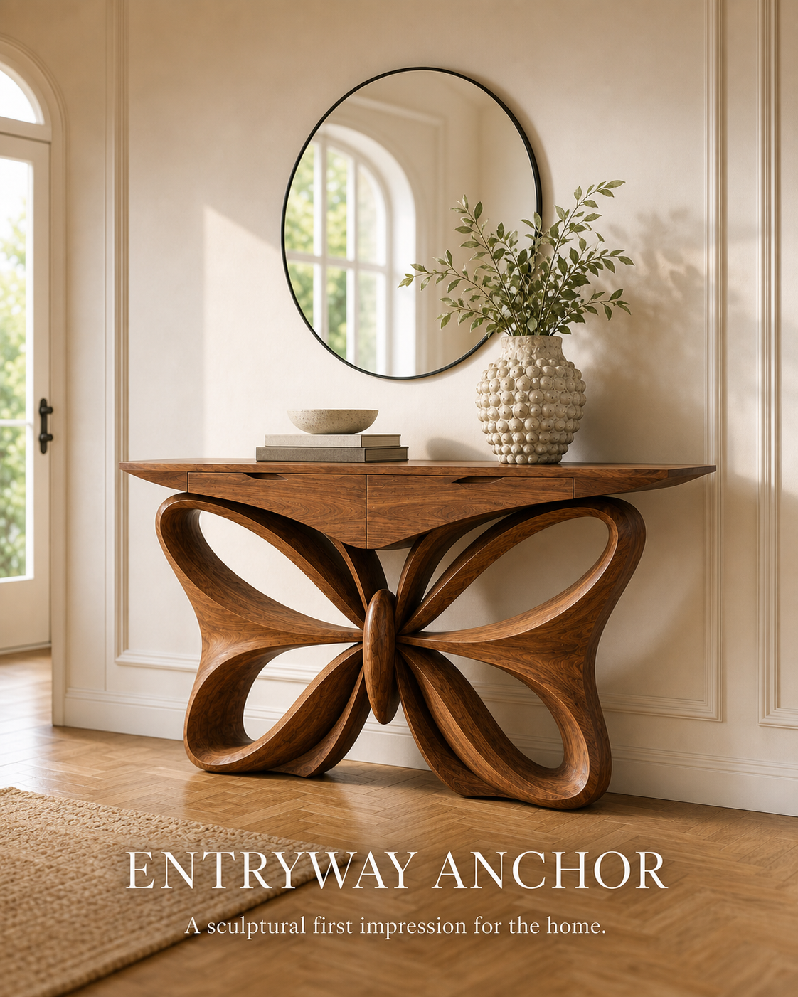 Kaia Sculptural Console Table - Design 633 - product image 02