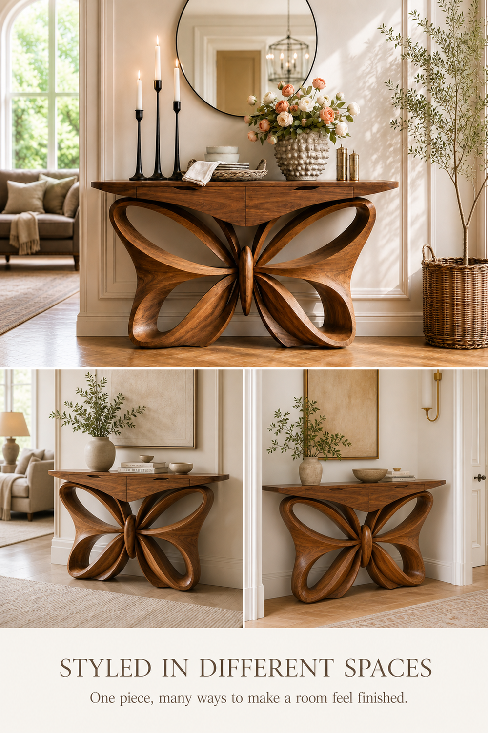 Kaia Sculptural Console Table - Design 633 - product image 10
