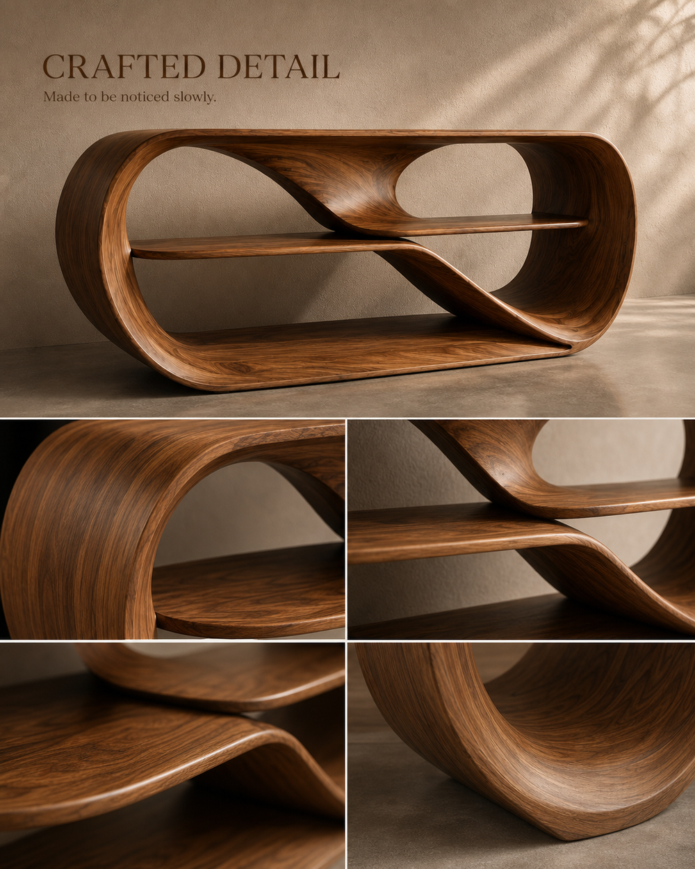 Remy Organic Entry Console Table - Design 634 - product image 06