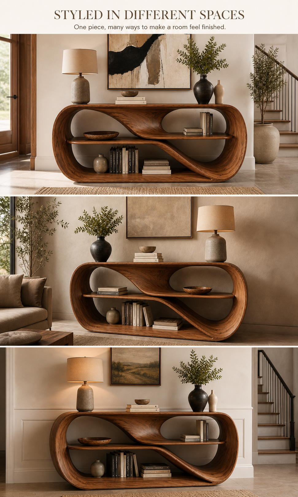 Remy Organic Entry Console Table - Design 634 - product image 10