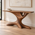 Ilyan Sculptural Solid Wood Console Table - Design 685 - original main view