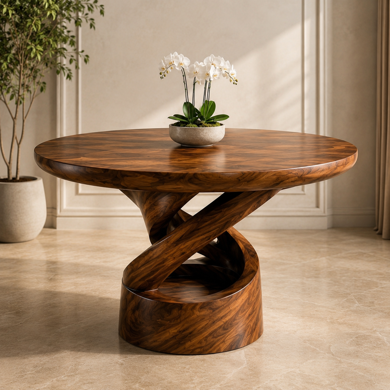 Harvest Sculptural Dining Table - Design 001 - product image 06