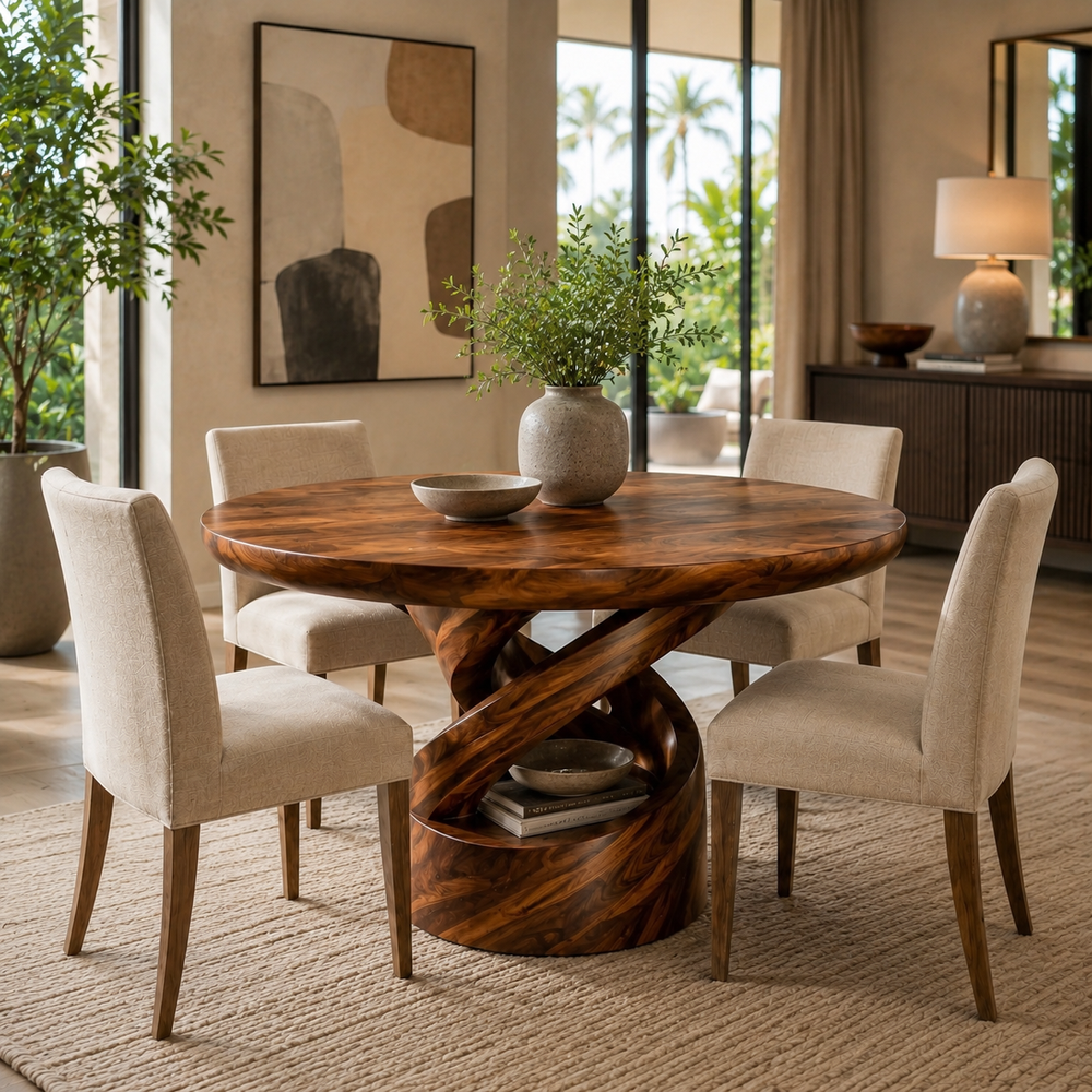Harvest Sculptural Dining Table - Design 001 - product image 07