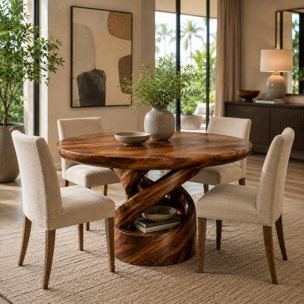 Harvest Sculptural Dining Table - Design 001 - product image 07