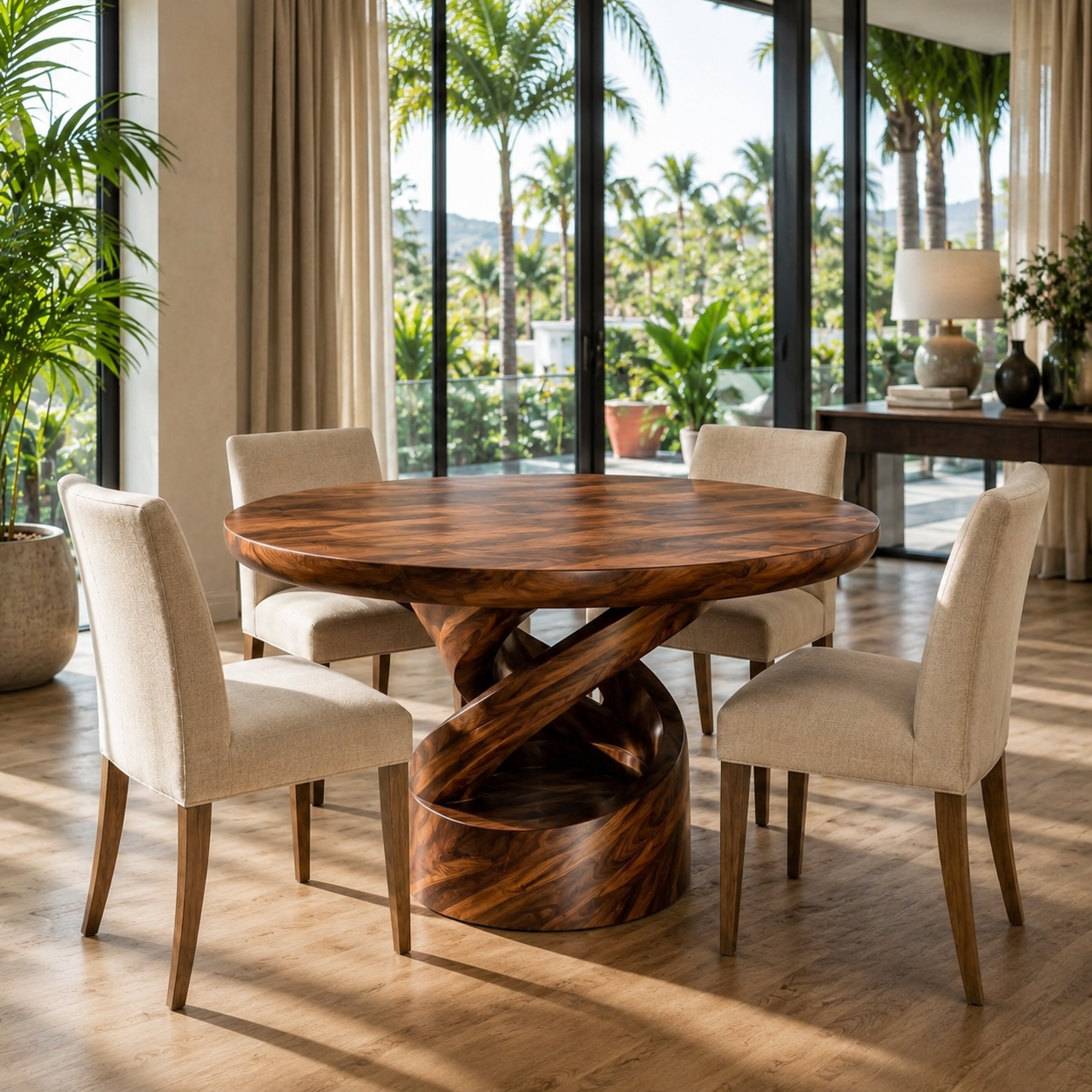 Harvest Sculptural Dining Table - Design 001 - product image 08
