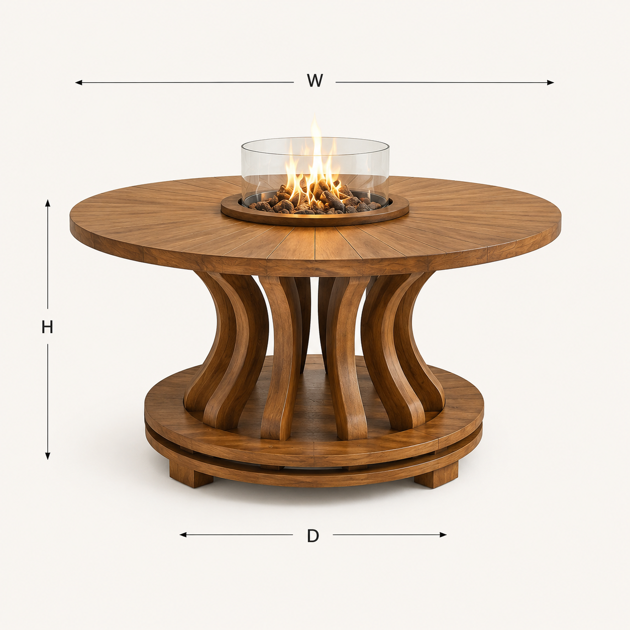 Juniper Solid Wood Dining Table - Design 003 - product image 08