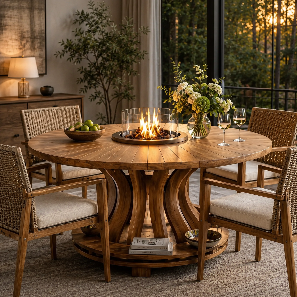 Juniper Solid Wood Dining Table - Design 003 - product image 09