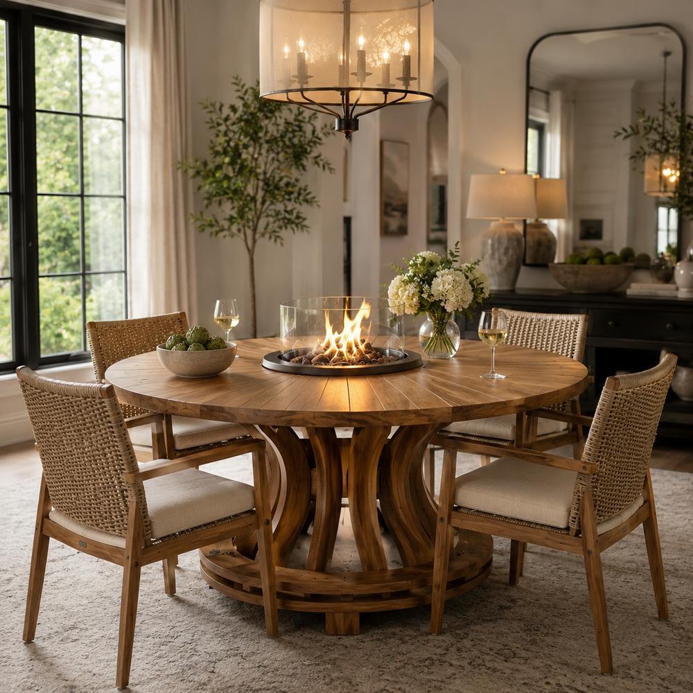 Juniper Solid Wood Dining Table - Design 003 - product image 11