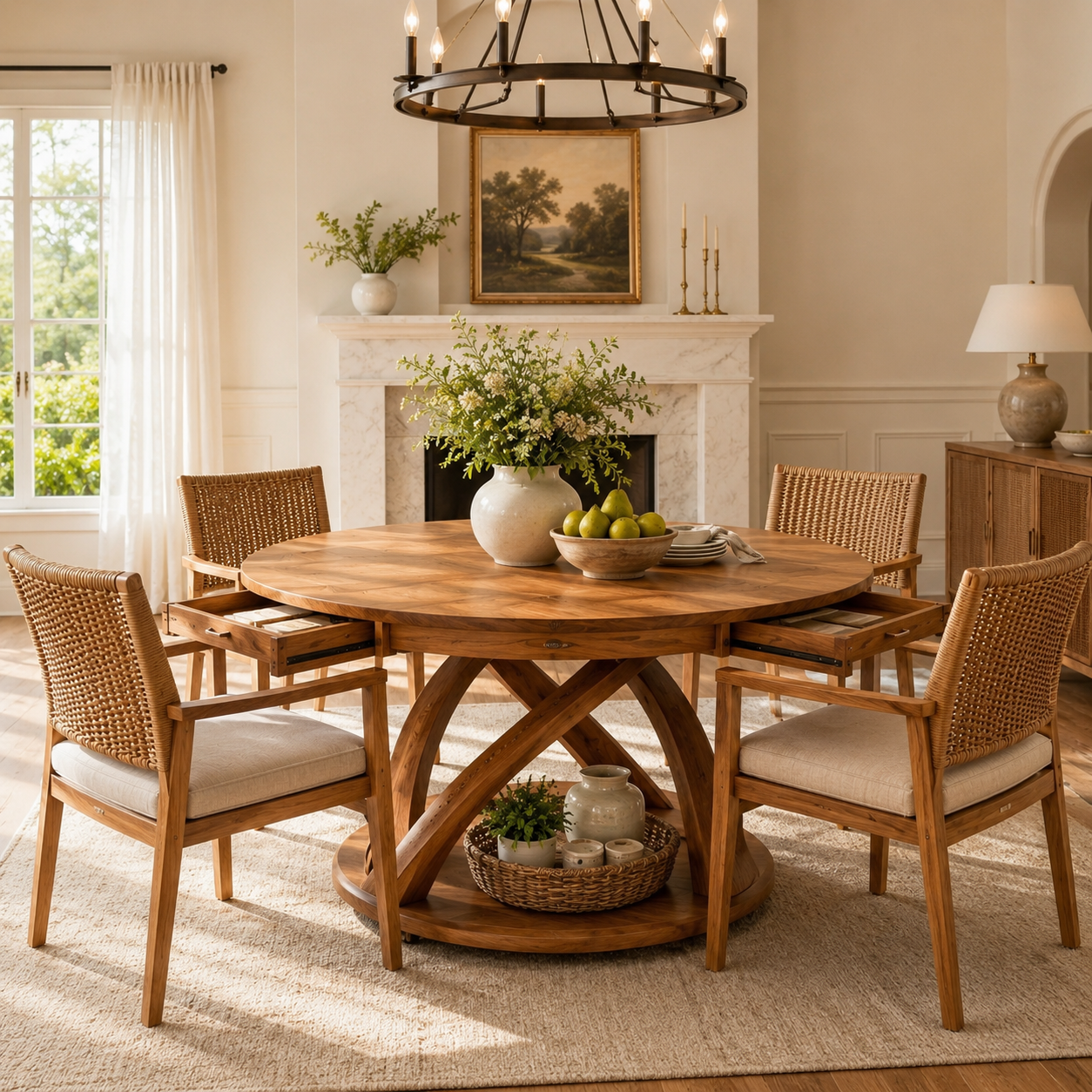 Canyon Rounded Dining Table - Design 005 - product image 02