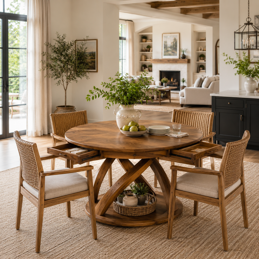 Canyon Rounded Dining Table - Design 005 - product image 04