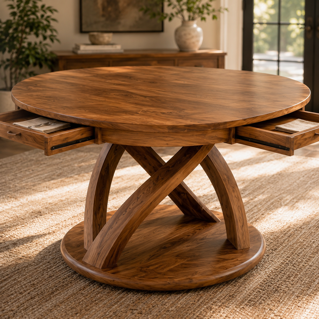 Canyon Rounded Dining Table - Design 005 - product image 06
