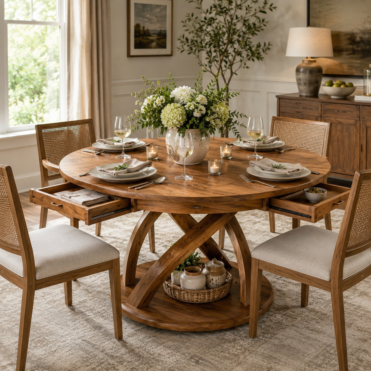 Canyon Rounded Dining Table - Design 005 - product image 07