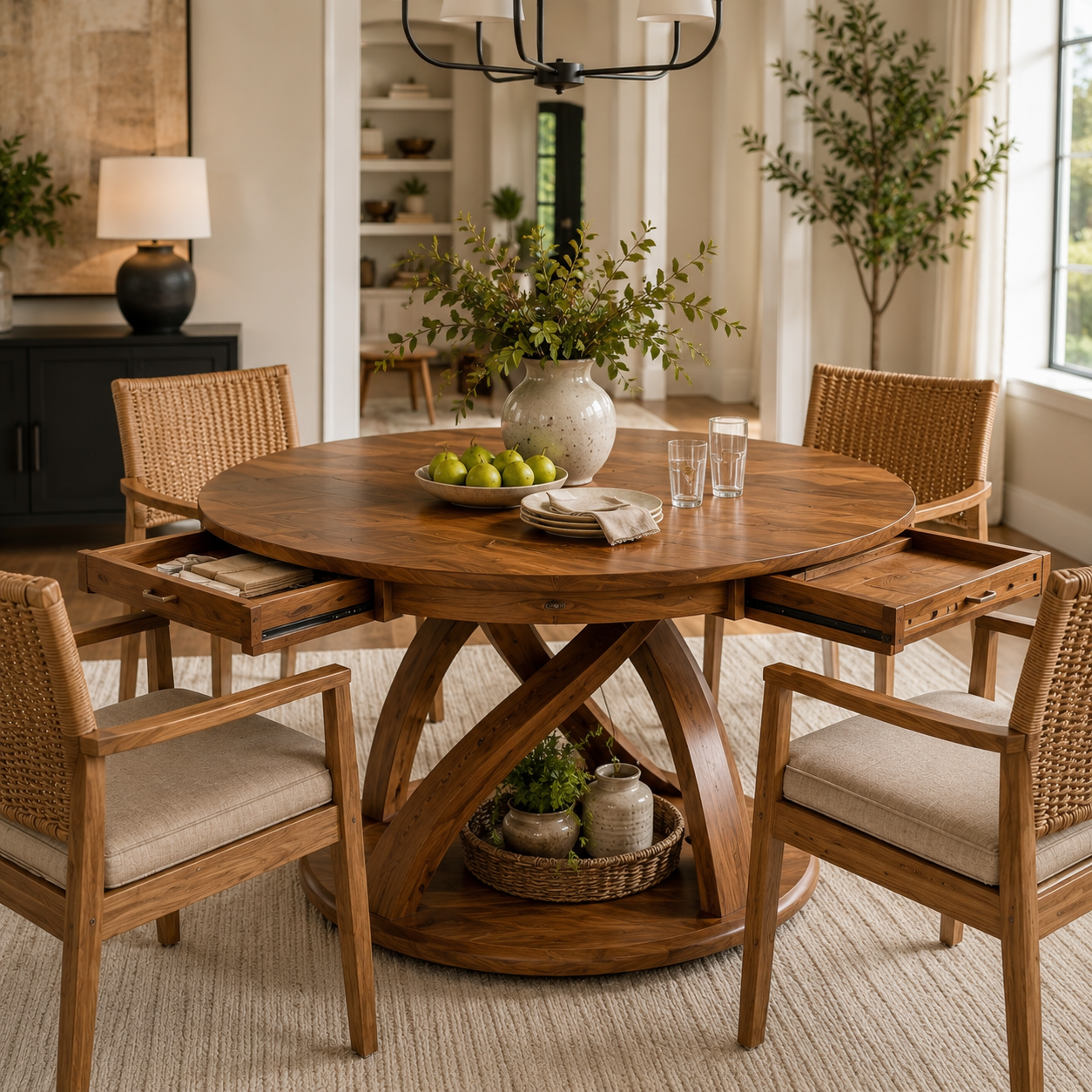 Canyon Rounded Dining Table - Design 005 - product image 09