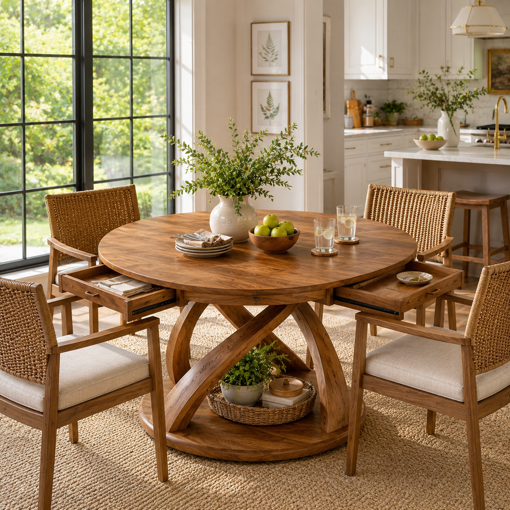 Canyon Rounded Dining Table - Design 005 - product image 10