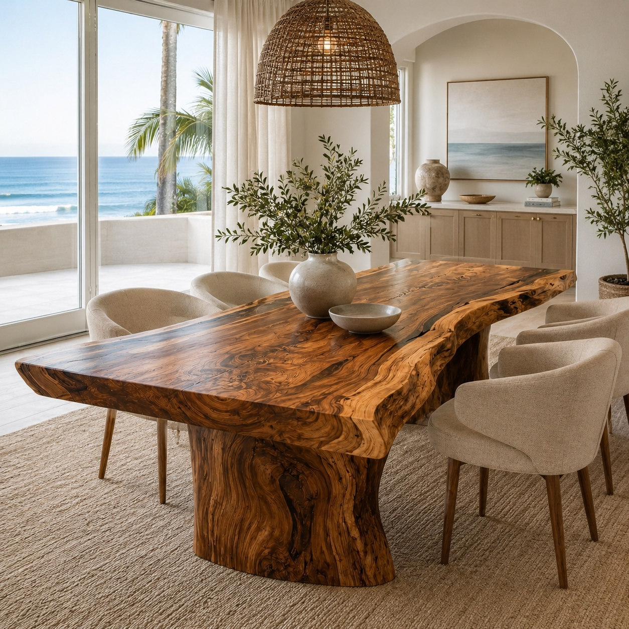 Mesa Warm Wood Dining Table - Design 007 - product image 10