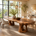 Briar Soft Edge Dining Table - Design 008 - main view