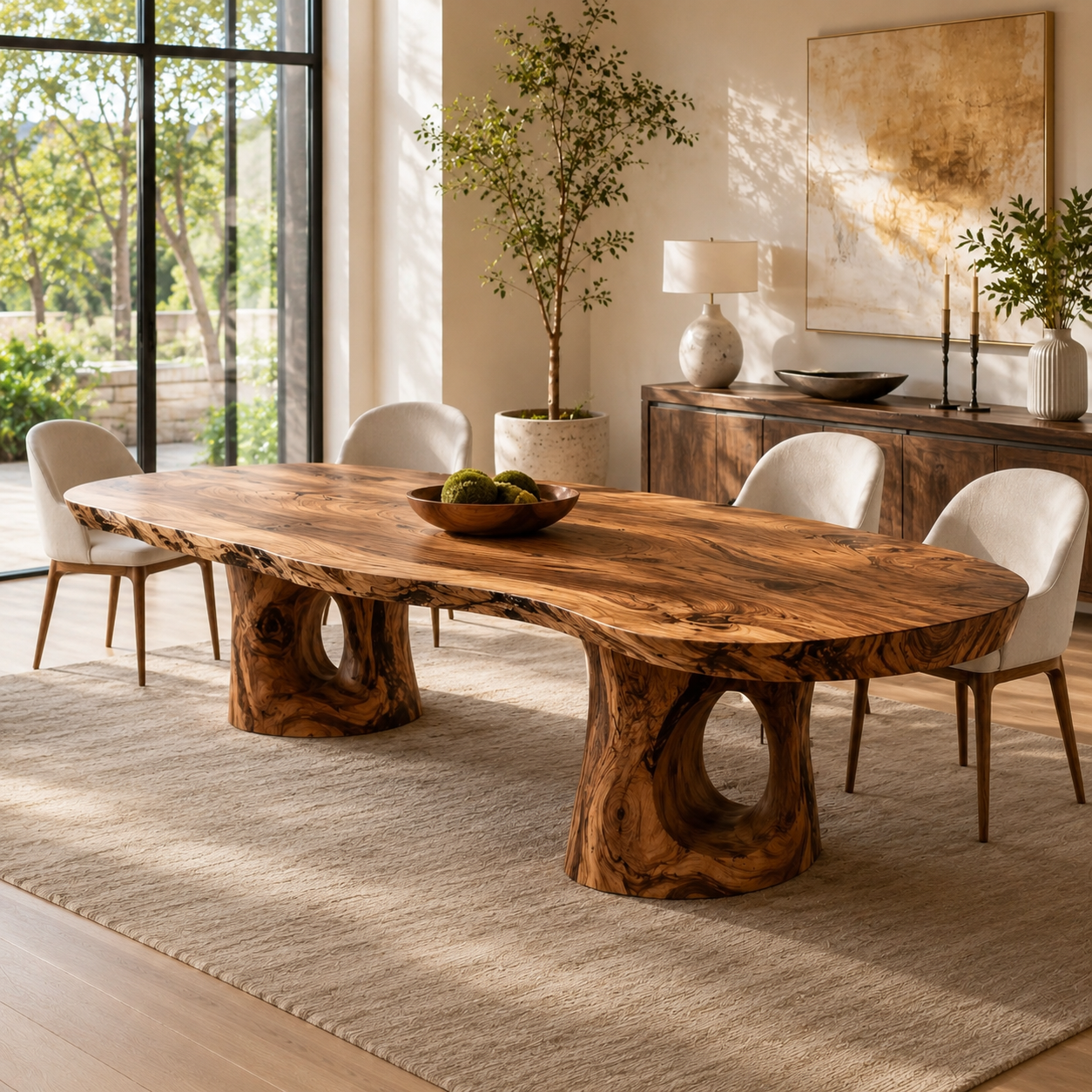 Briar Soft Edge Dining Table - Design 008 - product image 03