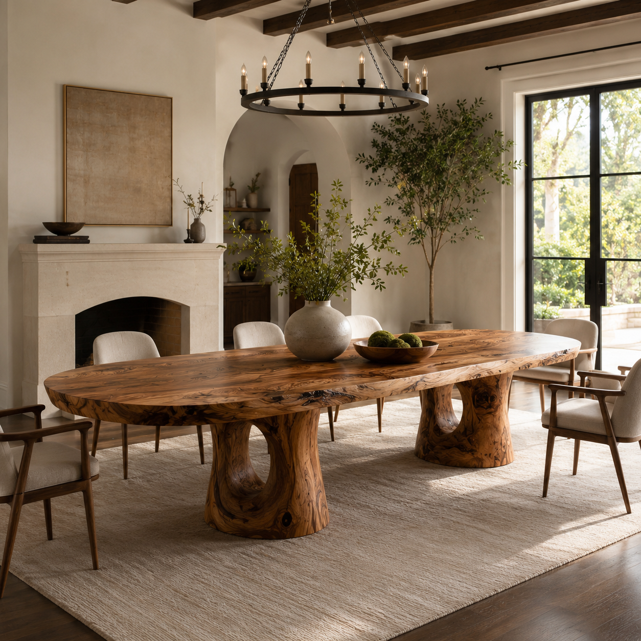 Briar Soft Edge Dining Table - Design 008 - product image 04