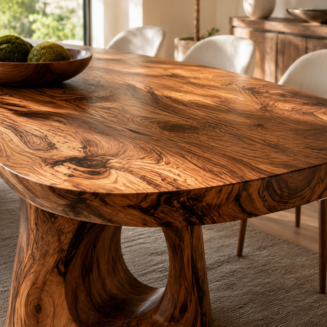 Briar Soft Edge Dining Table - Design 008 - product image 05