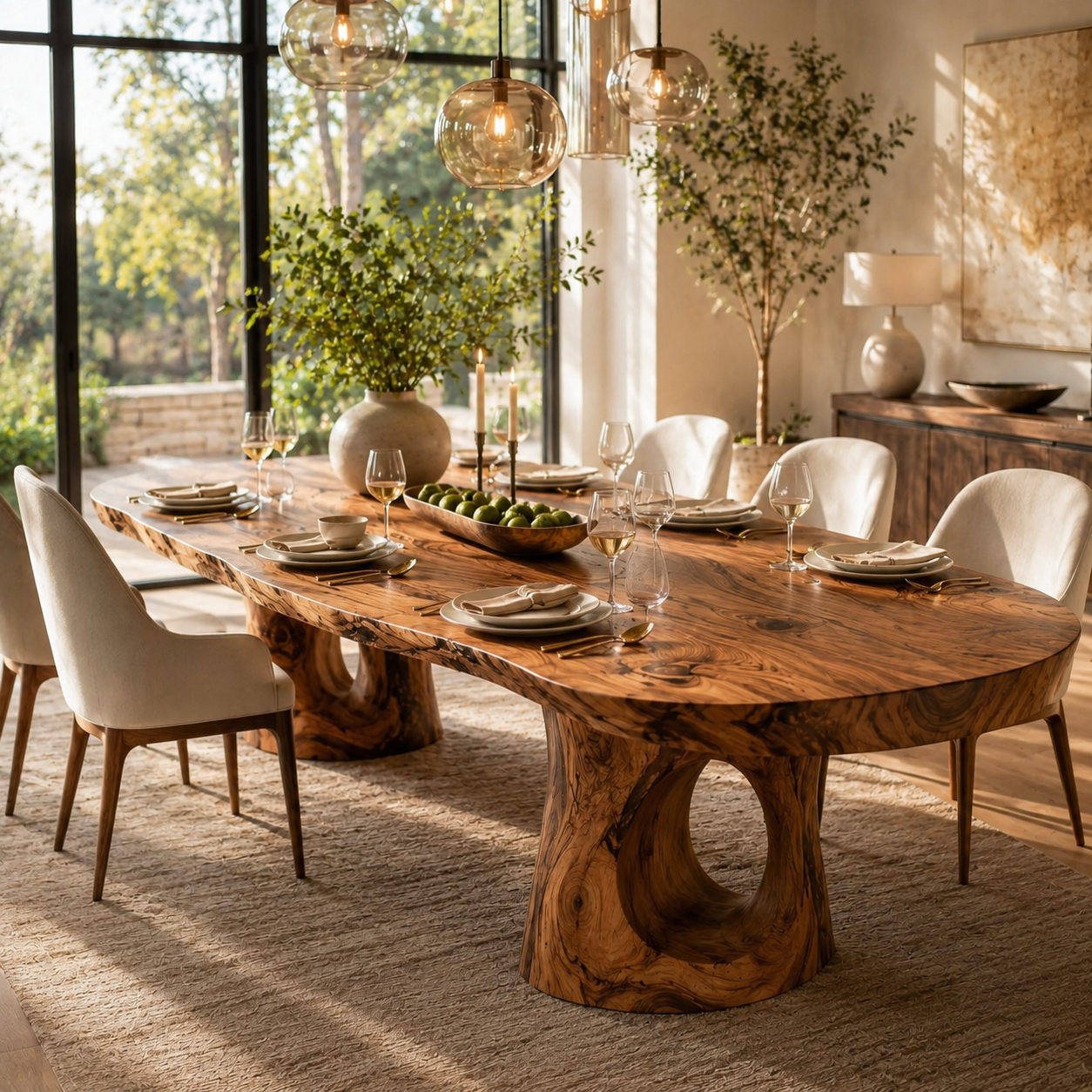 Briar Soft Edge Dining Table - Design 008 - product image 07